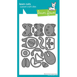 Lawn Fawn Dies - Build-A-Cat LF4206