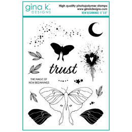 Gina K Designs Stamps - New Beginnings
