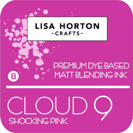 Lisa Horton Crafts Matt Blending Ink Pad - Shocking Pink