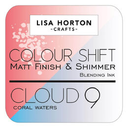 Lisa Horton Crafts Cloud 9 Color Shift Ink Pad - Coral Waters