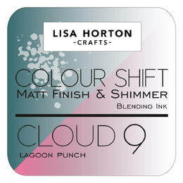 Lisa Horton Crafts Cloud 9 Color Shift Ink Pad - Lagoon Punch