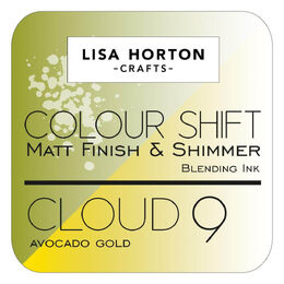 Lisa Horton Crafts Cloud 9 Color Shift Ink Pad - Avocado Gold