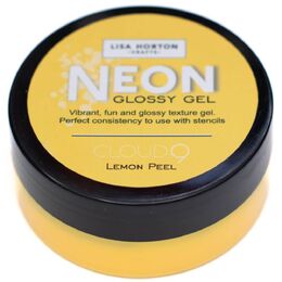 Lisa Horton Crafts Neon Glossy Gel - Lemon Peel