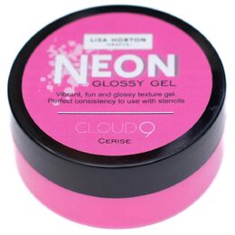 Lisa Horton Crafts Neon Glossy Gel - Cerise