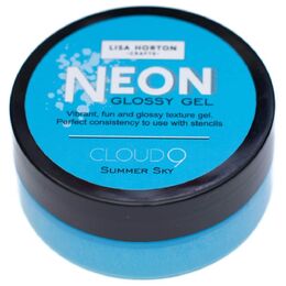 Lisa Horton Crafts Neon Glossy Gel - Summer Sky