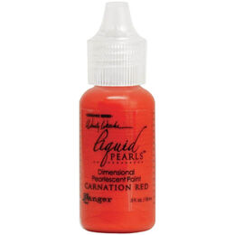 Ranger Wendy Vecchi Liquid Pearls .5oz - Carnation Red LPD72010