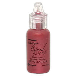 Ranger Wendy Vecchi Liquid Pearls .5oz - Red Geranium LPD80961