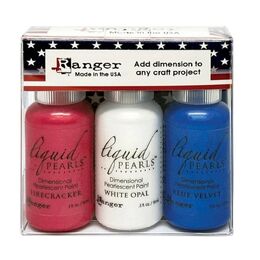 Ranger Liquid Pearls Kit 3pk - Old Glory LPK95231