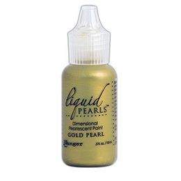 Ranger Liquid Pearls 0.5oz- Gold Pearl