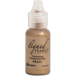 Ranger Liquid Pearls 0.5oz - Brass LPL46806