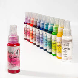 Lavinia Acrylic Spray - Cranberry Red LSA-1
