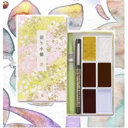 Kuretake Gansai Tambi Irodori Kobako Set