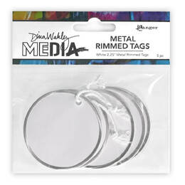 Dina Wakley Media - Metal Rimmed Tags 2.25" - MDA82491