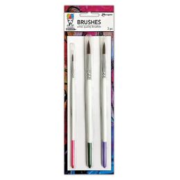 Dina Wakley Media - Soft Bristle Brush Set (3pk) MDA88530