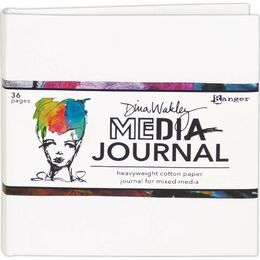 Dina Wakley Media Journal White (6x6) MDJ61106