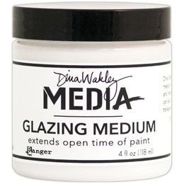 Dina Wakley Media Glazing Medium 4oz Jar MDM46448