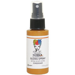 Dina Wakley Media Gloss Spray 1.9oz - Cheddar MDO68464