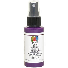 Dina Wakley Media Gloss Spray 1.9oz - Eggplant MDO68471