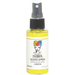 Dina Wakley Media Gloss Spray 1.9oz - Lemon MDO68495