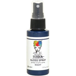 Dina Wakley Media Gloss Spray 1.9oz - Night MDO68532