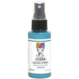 Dina Wakley Media Gloss Spray 1.9oz - Ocean MDO68549