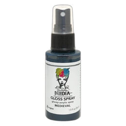 Dina Wakley Media Gloss Spray 1.9oz - Medieval MDO74243