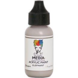Dina Wakley Media Acrylic Paint - Elephant MDQ53989