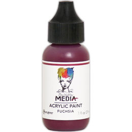 Dina Wakley Media Acrylic Paint - Fuchsia MDQ54009