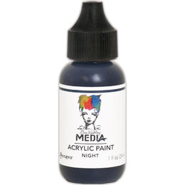 Dina Wakley Media Acrylic Paint - Night MDQ54054