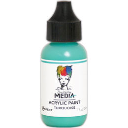 Dina Wakley Media Acrylic Paint - Turquoise MDQ54108