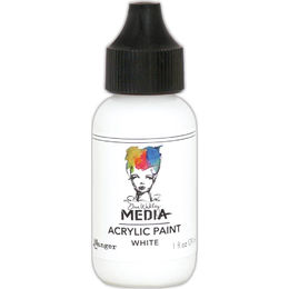 Dina Wakley Media Acrylic Paint - White MDQ54122