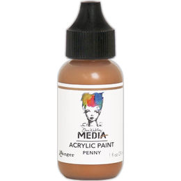 Dina Wakley Media Acrylic Paint - Penny MDQ54146