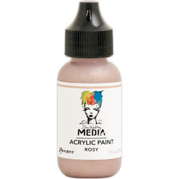 Dina Wakley Media Acrylic Paint - Rosy MDQ57901