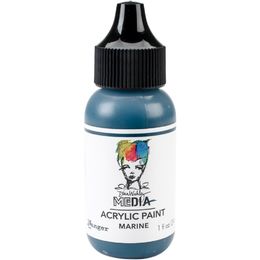Dina Wakley Media Acrylic Paint 1oz - Marine MDQ59820
