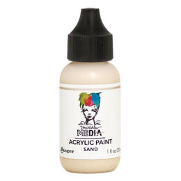 Dina Wakley Media Acrylic Paint 1oz - Sand MDQ65623
