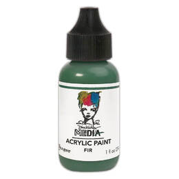 Dina Wakley Media Acrylic Paint 1oz - Fir MDQ75196