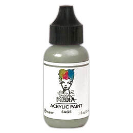 Dina Wakley Media Acrylic Paint 1oz - Sage MDQ75219