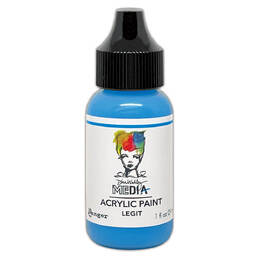 Dina Wakley Media Acrylic Paint 1oz - Legit MDQ82859
