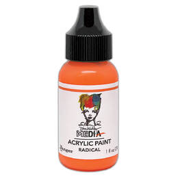 Dina Wakley Media Acrylic Paint 1oz - Radical MDQ82866