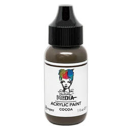 Dina Wakley Media Acrylic Paint 1oz - Cocoa MDQ85485