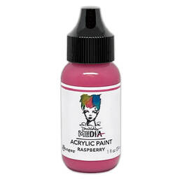 Dina Wakley Media Acrylic Paint 1oz - Raspberry MDQ85522