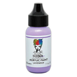 Dina Wakley Media Acrylic Paint 1oz - Lavender MDQ88219