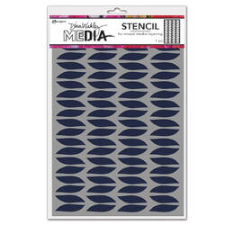 Dina Wakley Media Stencil - Sideways MDS81647