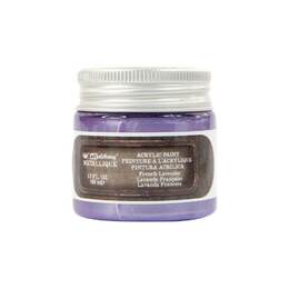 Finnabair Art Alchemy Metallique Acrylic Paint 1.7oz - French Lavender