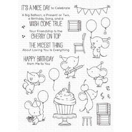 My Favorite Things - Clear Stamps - BB Mice Day to Celebrate