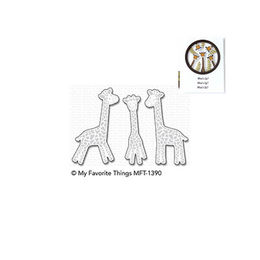 My Favorite Things - Die-namics - Playful Giraffes (Discontinued)