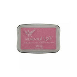 Tsukineko Memento Water-Based Ink Pad for Stamping - Angel Pink