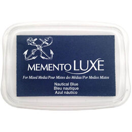 Tsukineko Memento Luxe Ink Pad - Nautical Blue ML-607