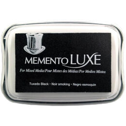 Tsukineko Memento Luxe Ink Pad - Tuxedo Black ML-900