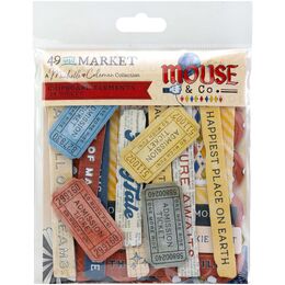 49 And Market Chipboard Set - Mouse & Co.
